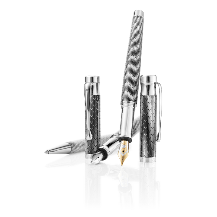 Waldmann Tango Imagination Fountain Pen - Black Medium Steel Nib