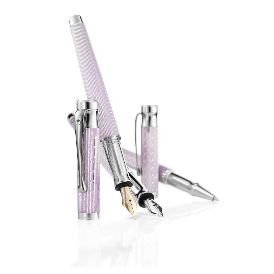 Waldmann Tango Imagination Fountain Pen - Lilac Medium Steel Nib