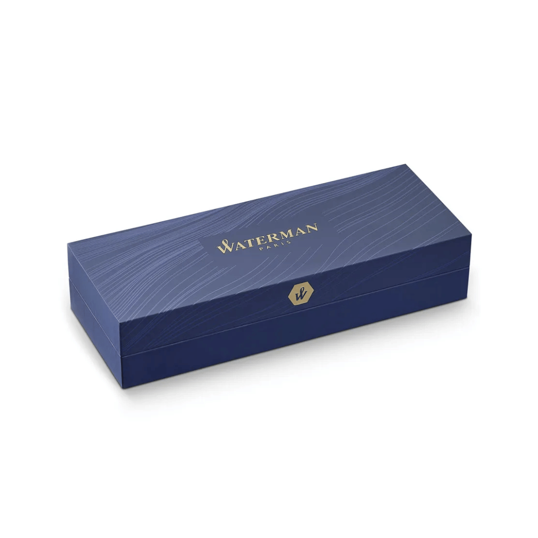 Waterman Hemisphere Matte Black Rollerball Pen with Gold Trim