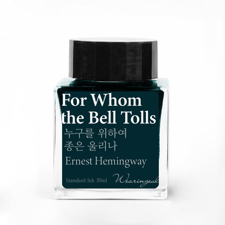 Wearingeul For Whom the Bell Tolls ink – White Background