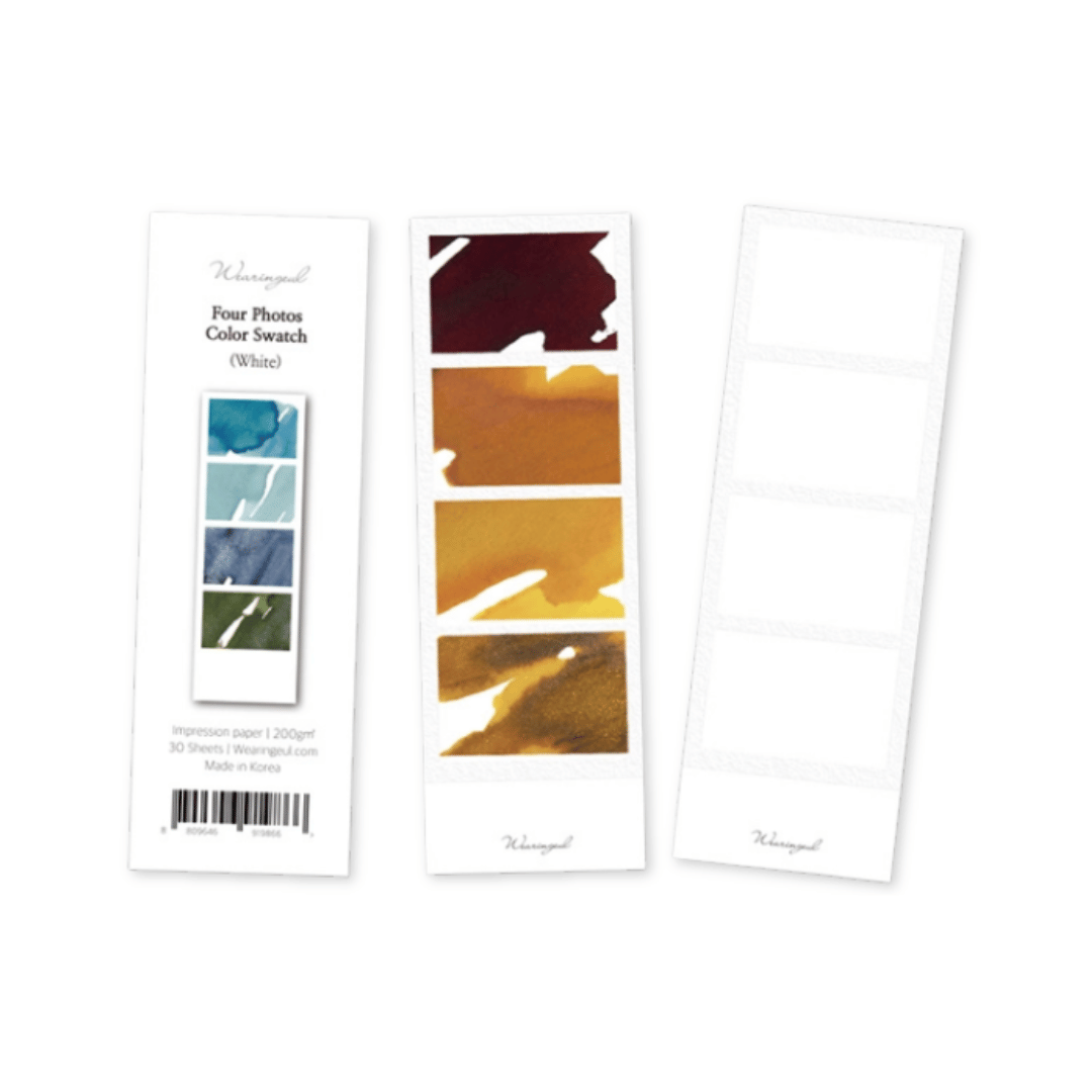 Wearingeul Impression Four Photos Color Swatch (White) - 50x150mm – main product photo