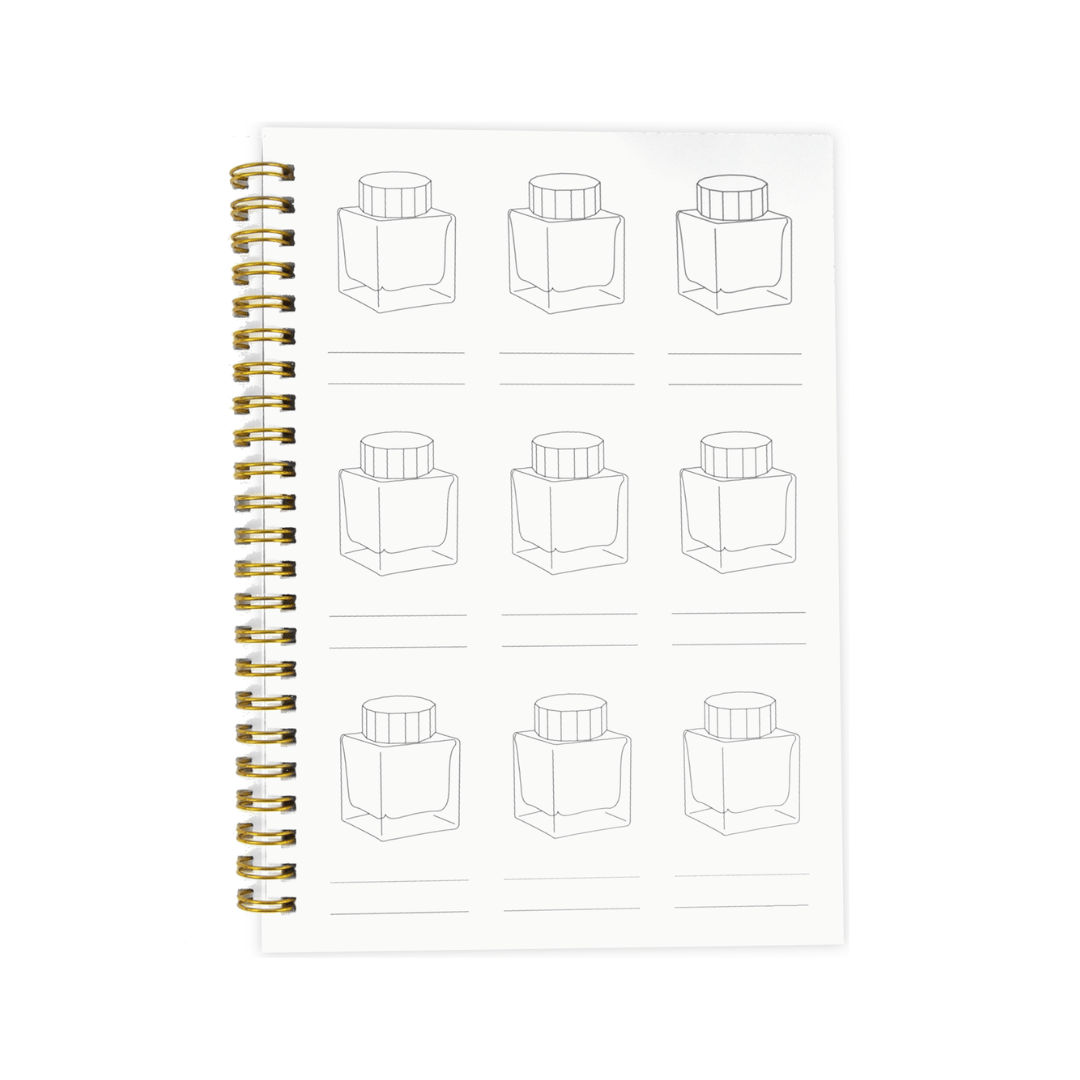 Wearingeul Impression Ink Color Swatch Book - A5 Size (148x210mm) – main product photo
