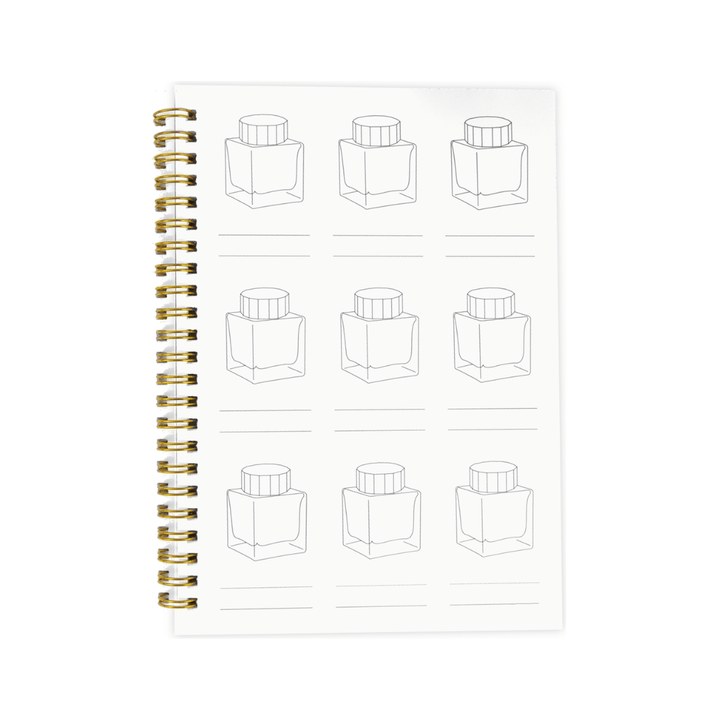 Wearingeul Impression Ink Color Swatch Book - A5 Size (148x210mm) – main product photo