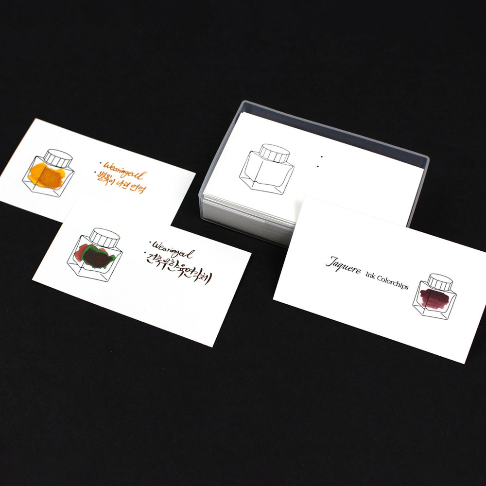 Wearingeul Impression Ink Swatch Card - Horizontal – image 1