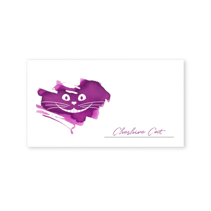 Wearingeul Impression Ink Swatch Card - Smile Cat - Name Card Size (50x90mm) – main product photo