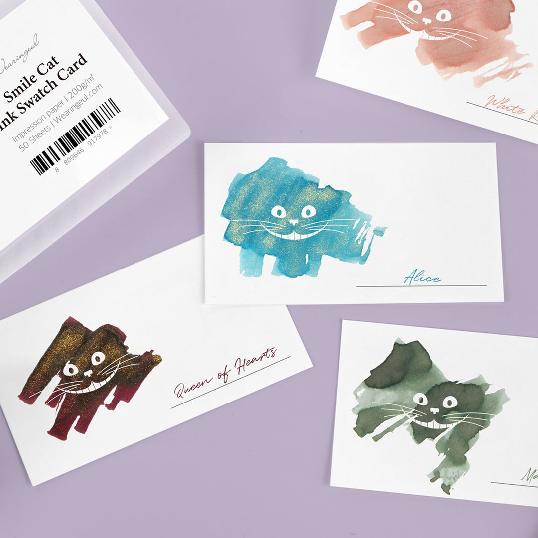 Wearingeul Impression Ink Swatch Card - Smile Cat – image 3