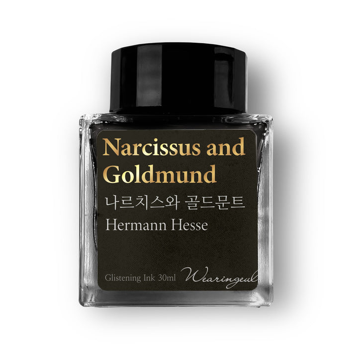 Wearingeul Narcissus and Goldmund ink – White Background