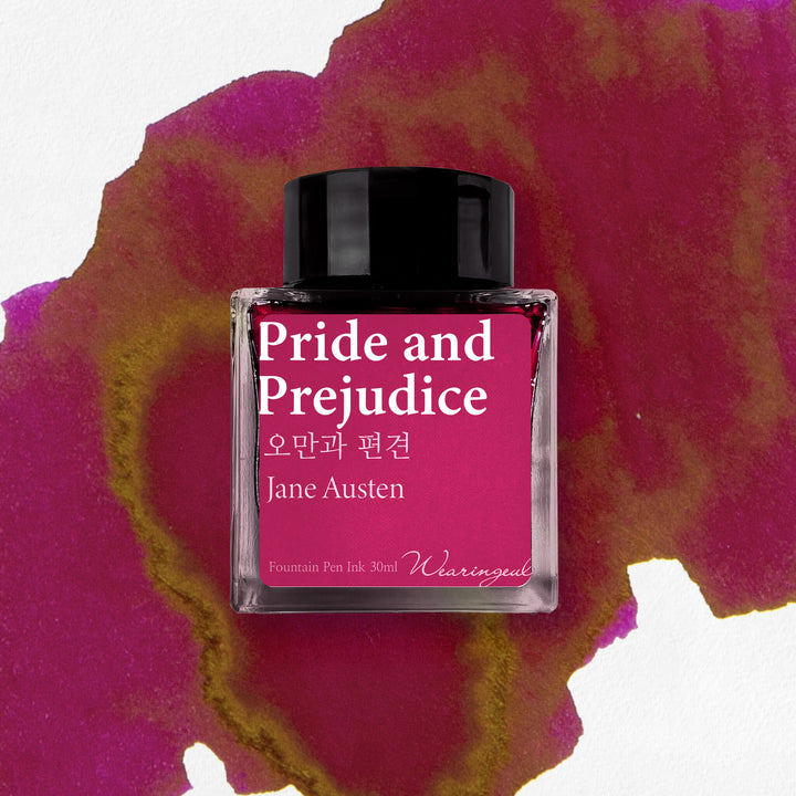 Wearingeul Pride and Prejudice ink – Colored Background