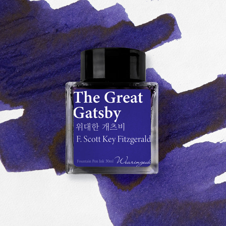 Wearingeul The Great Gatsby ink – Colored Background