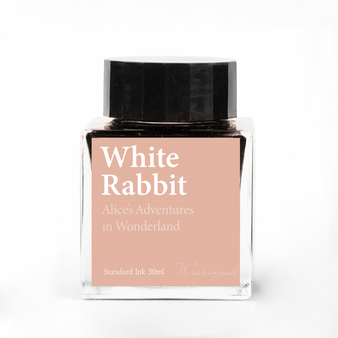 Wearingeul White Rabbit ink – White Background