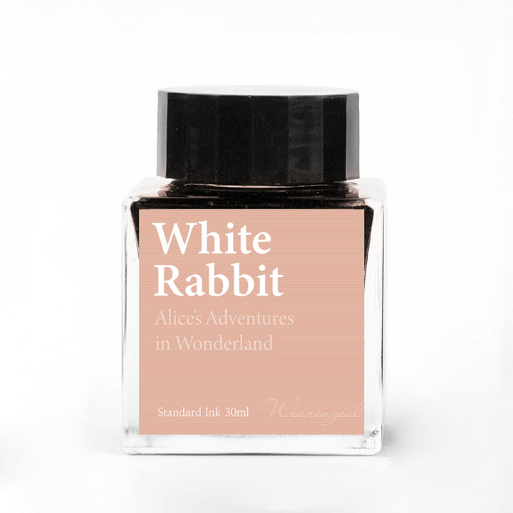 Wearingeul White Rabbit ink – White Background