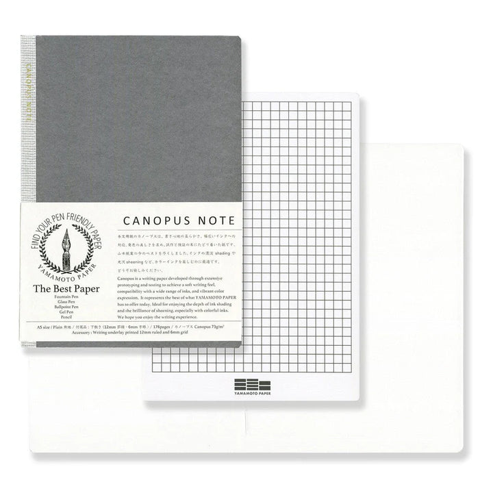 Yamamoto Paper Canopus Note A5 Plain
