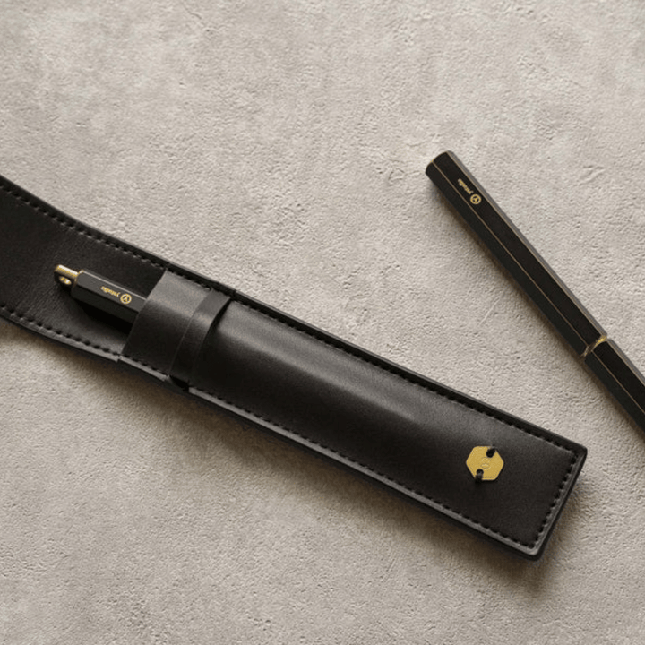 Ystudio Classic Reflect-1 Pen Pouch - Black