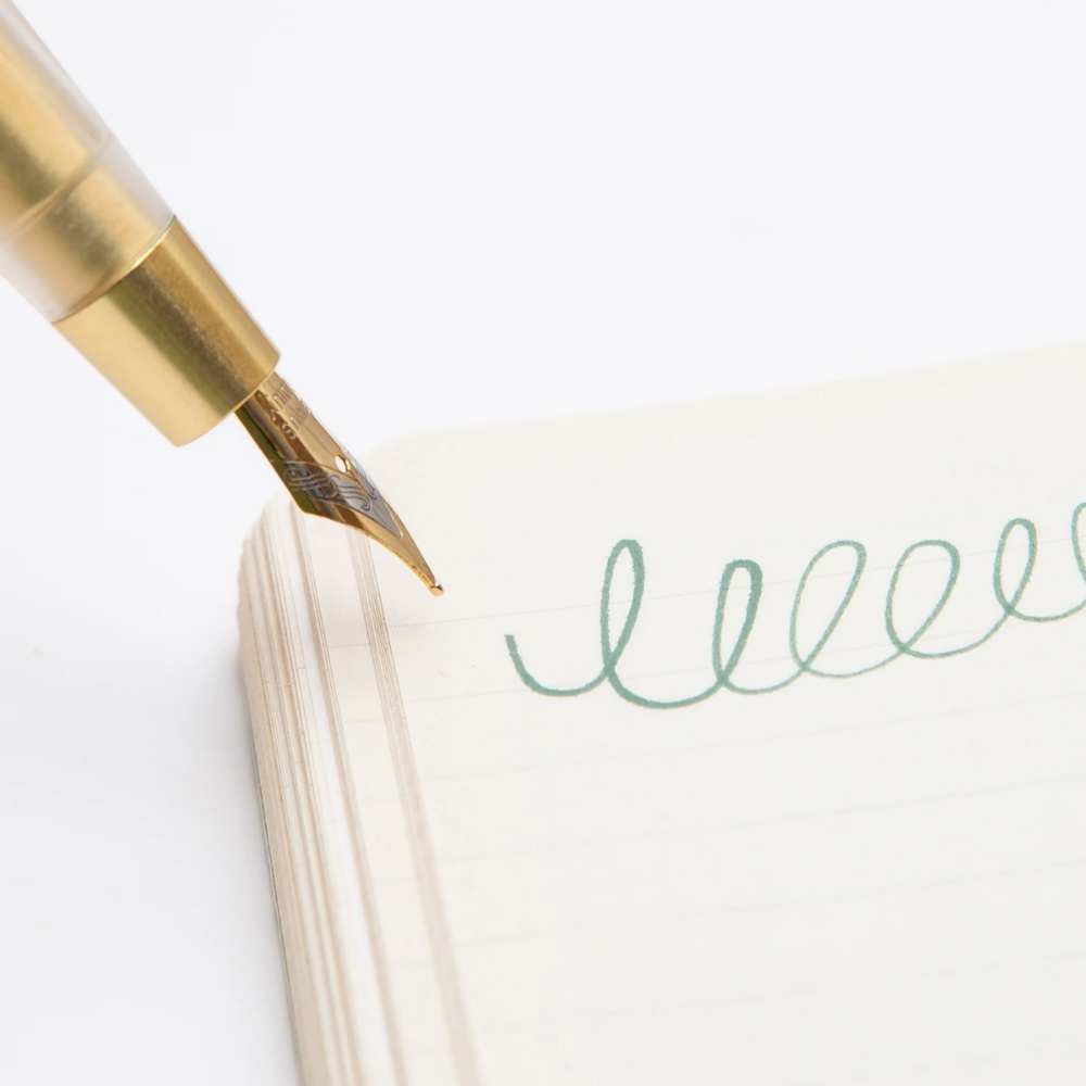 Ystudio Glamour Evolve Elemental Dip Pen - Brass Gold