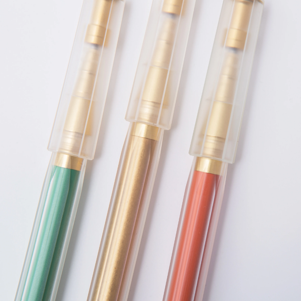 Ystudio Glamour Evolve Elemental Rollerball Pen - Brass Gold