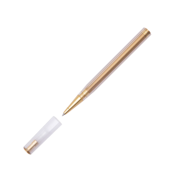 Ystudio Glamour Evolve Elemental Rollerball Pen - Brass Gold