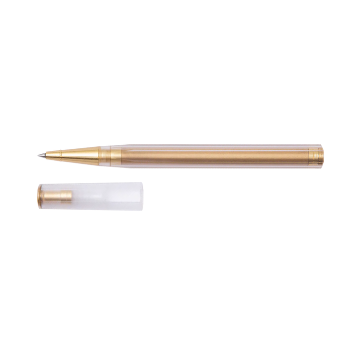 Ystudio Glamour Evolve Elemental Rollerball Pen - Brass Gold