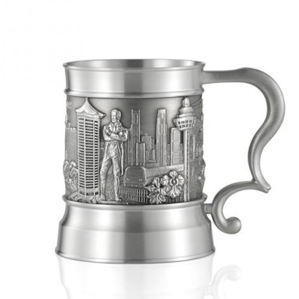 Royal Selangor Singapore Scene Tankard — bottle front