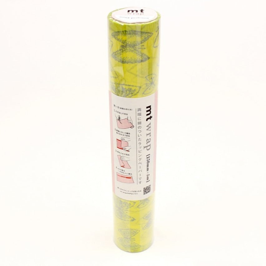 MT Wrap Mina Sky Flower, MT Tape, Washi Tape, mt-wrap-230mm-mina-sky-flower-mtwrap59, For Crafters, mt wrap, mtwrap, washi tape, Yellow, Cityluxe