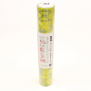 MT Wrap Mina Sky Flower, MT Tape, Washi Tape, mt-wrap-230mm-mina-sky-flower-mtwrap59, For Crafters, mt wrap, mtwrap, washi tape, Yellow, Cityluxe