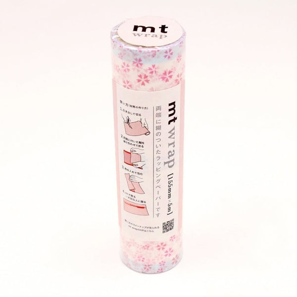 Load image into Gallery viewer, MT Wrap S Sakura, MT Tape, Washi Tape, mt-wrap-155mm-sakura-mtwrmi45, For Crafters, mt wrap, mtwrap, Red, washi tape, Cityluxe

