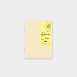 Traveler's Notebook Refill 013 (Passport Size) - MD Paper Cream, Traveler's Company, Notebook Insert, travelers-notebook-refill-013-passport-size-md-paper-cream, Blank, For Travellers, tn2019ss, traveler, Cityluxe