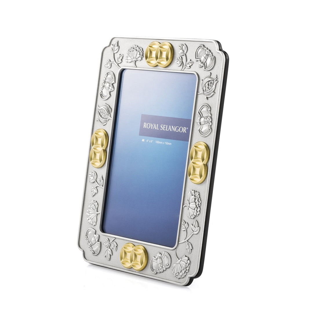Royal Selangor Double Coin Photoframe, Royal Selangor, Desktop, royal-selangor-double-coin-photoframe, , Cityluxe