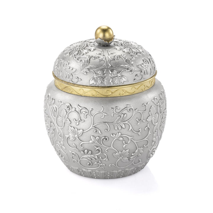 Royal Selangor Peony Tea Caddy, Royal Selangor, Others, royal-selangor-peony-tea-caddy, , Cityluxe