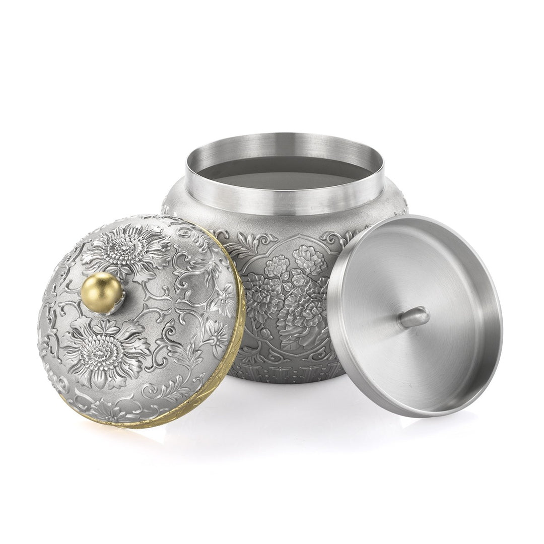 Royal Selangor Peony Tea Caddy, Royal Selangor, Others, royal-selangor-peony-tea-caddy, , Cityluxe