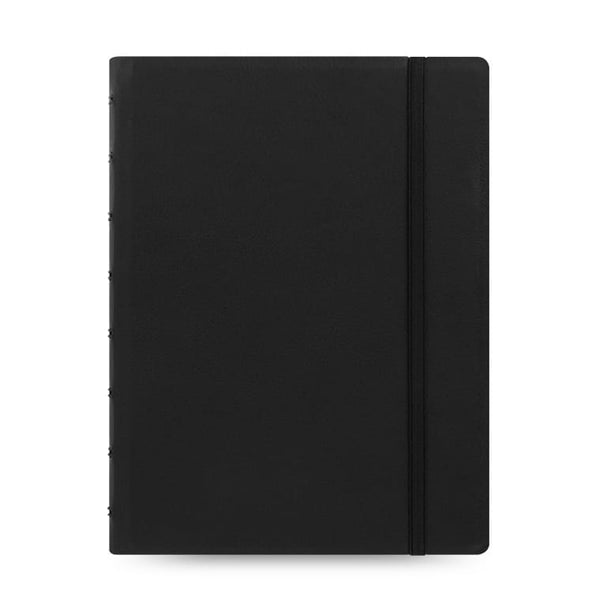 Load image into Gallery viewer, Filofax A5 Notebook Classic Black, FILOFAX, Notebook, filofax-a5-notebook-classic-black, Black, Ruled, Cityluxe
