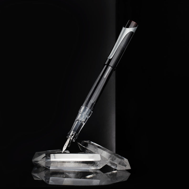 TWSBI SWIPE Fountain Pen Smoke — flat lay