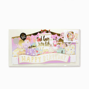 D'Won 3D Pop Up Card Happy Birthday I Love You Like I Love Cake, D'Won, Greeting Cards, dwon-3d-pop-up-card-happy-birthday-i-love-you-like-i-love-cake, , Cityluxe