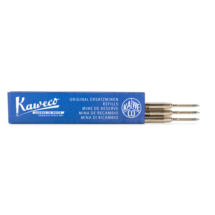 Kaweco Soul G2 Ballpoint Pen Refill — uncapped with cap posted