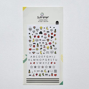 Suatelier Deco Line sticker, Suatelier, Sticker, suatelier-deco-line-sticker-1048, For Crafters, Stickers, Cityluxe