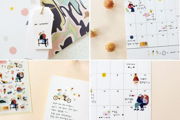 Suatelier Lovely Day Sticker, Suatelier, Sticker, suatelier-lovely-day-sticker-1064, For Crafters, Stickers, Cityluxe