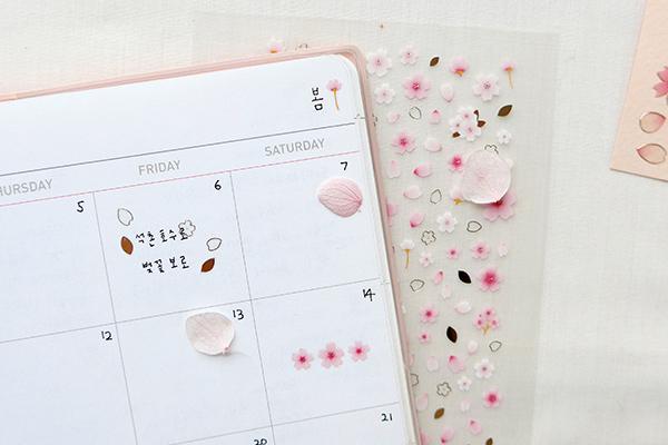 Suatelier Deco Blossom sticker, Suatelier, Sticker, suatelier-deco-blossom-sticker-1078, For Crafters, Stickers, Cityluxe