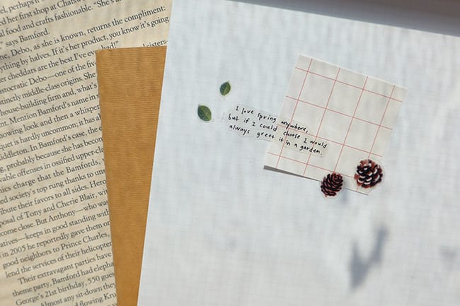 Suatelier Flower Letter sticker, Suatelier, Sticker, suatelier-flower-letter-sticker, For Crafters, Stickers, Cityluxe