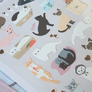 Suatelier Meow sticker, Suatelier, Sticker, suatelier-meow-sticker, For Crafters, Stickers, Cityluxe