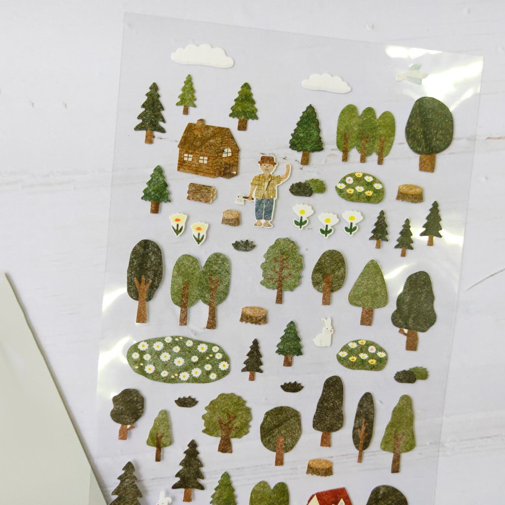 Suatelier Forest Sticker, Suatelier, Sticker, suatelier-forest-sticker, new sep 19, Stickers, Cityluxe