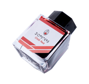 3 Oysters Delicious 38ml Ink Bottle Chili Red, 3 Oysters, Ink Bottle, oysters-delicious-30ml-ink-bottle-chili-red, 3 Oysters I.COLOR.U, Ink & Refill, Ink bottle, Pen Lovers, Red, Cityluxe