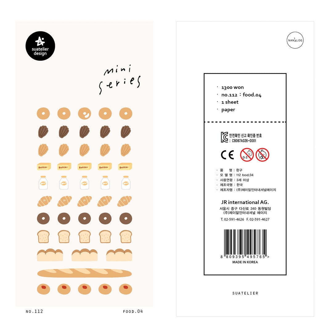 Suatelier Food.04 Sticker, Suatelier, Sticker, suatelier-food-04-sticker, , Cityluxe