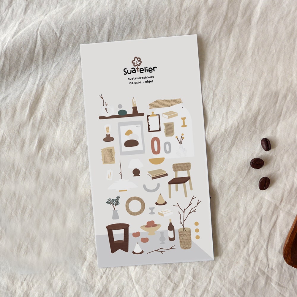 Suatelier Object Sticker, Suatelier, Sticker, suatelier-object-sticker, new nov 2019, Cityluxe
