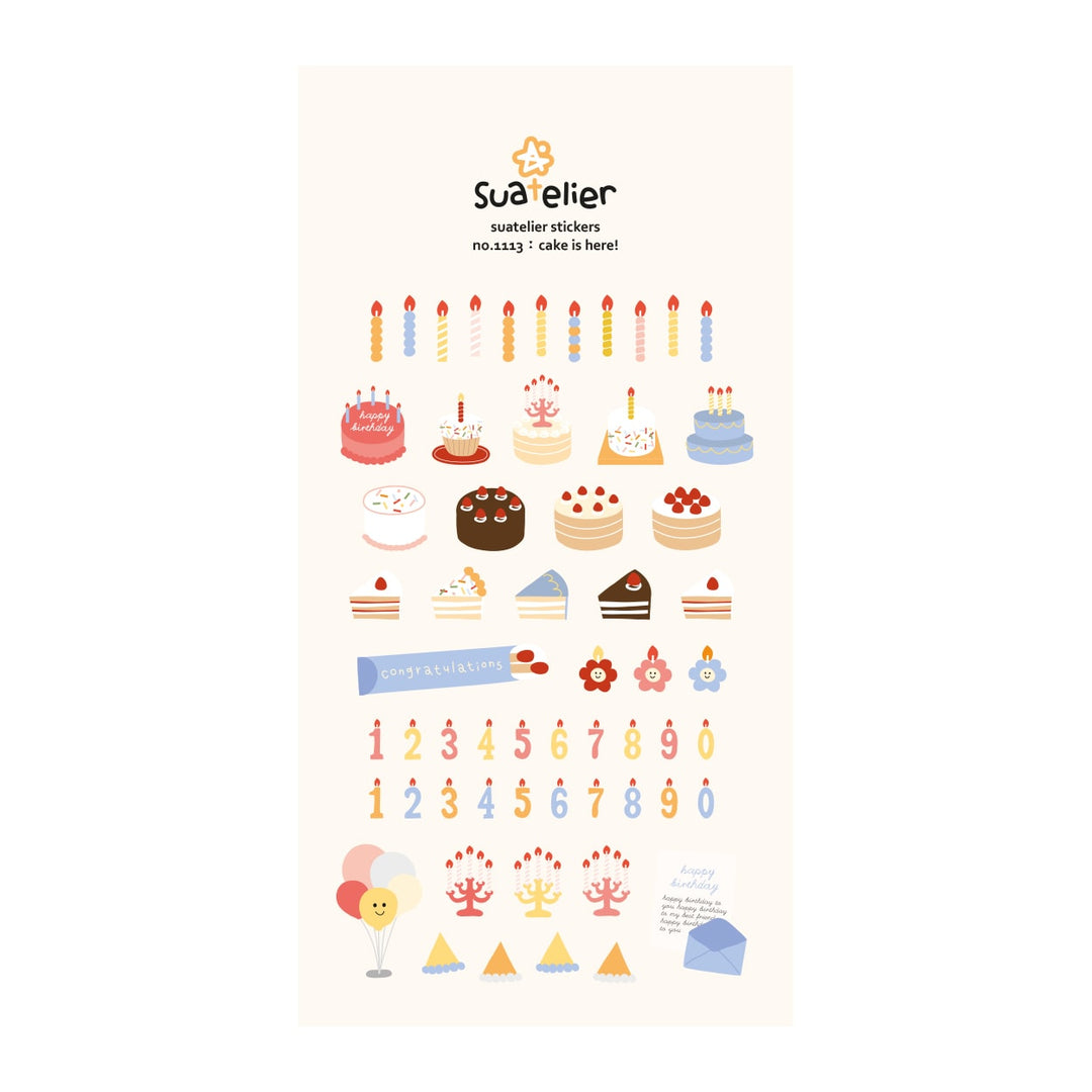 Suatelier Cake Is Here! Sticker, Suatelier, Sticker, suatelier-cake-is-here-sticker, , Cityluxe