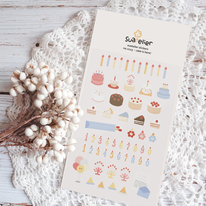 Suatelier Cake Is Here! Sticker, Suatelier, Sticker, suatelier-cake-is-here-sticker, , Cityluxe