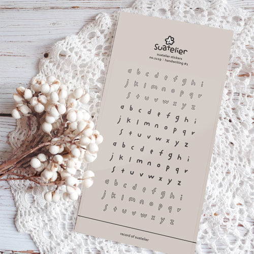 Suatelier Sticker Handwriting#1, Suatelier, Sticker, suatelier-sticker-handwriting-1, , Cityluxe