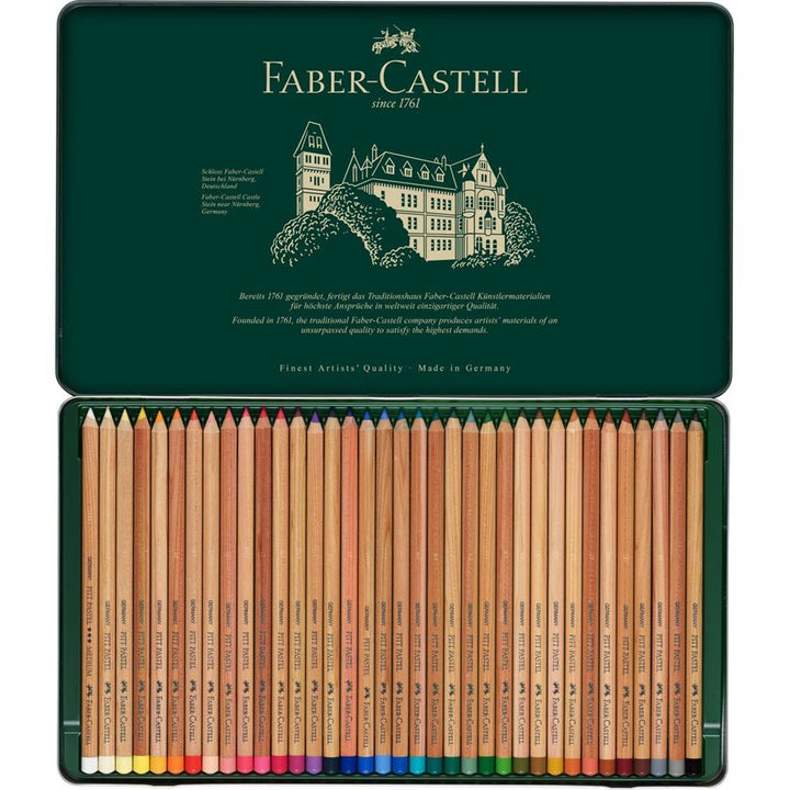 Faber-Castell PITT Pastel Pencil Set of 36, Faber-Castell, Colour Pencil, faber-castell-pitt-pastel-pencil-set-of-36, , Cityluxe