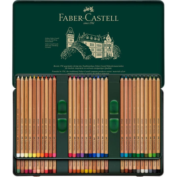 Faber-Castell PITT Pastel Pencil Set of 60 — lead extended