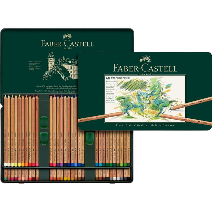 Faber-Castell PITT Pastel Pencil Set of 60 — tip detail