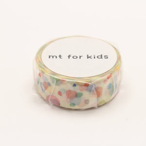 MT For Kids Washi Tape Peta Peta, MT Tape, Washi Tape, mt-for-kids-peta-peta-washi-tape-mt01kid020, blue, For Crafters, MT FOR KIDS, Red, washi tape, Yellow, Cityluxe