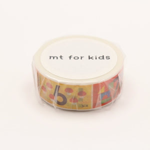 MT For Kids Washi Tape Number, MT Tape, Washi Tape, mt-for-kids-number-washi-tape-mt01kid015, blue, dc, For Crafters, Green, MT FOR KIDS, mt-1deal, Qty, Red, washi tape, Yellow, Cityluxe